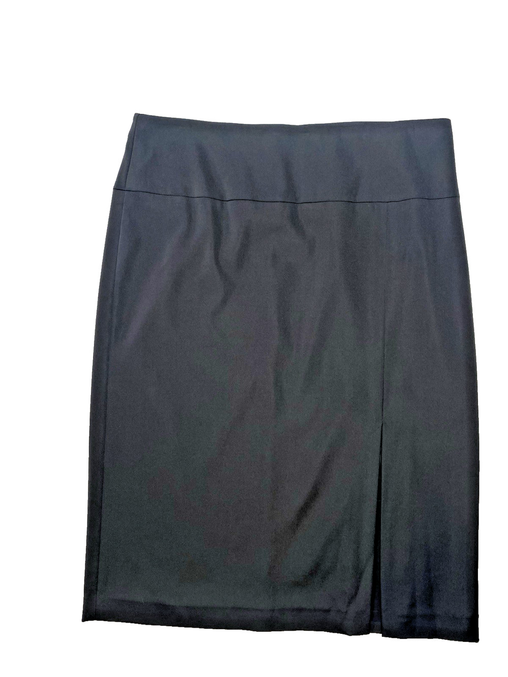 Banana Republic Silk Skirt Womens Sz 8 Vintage Y2K Black Going Out Party Career